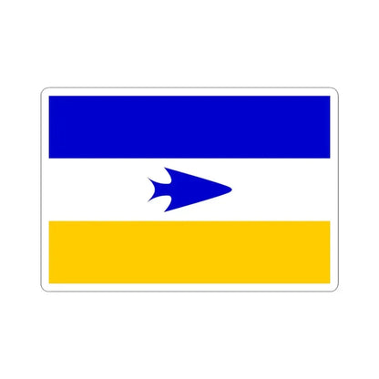 Tehuelche flag (Argentina) STICKER Vinyl Kiss-Cut Decal 3 Inch White - The Sticker Space