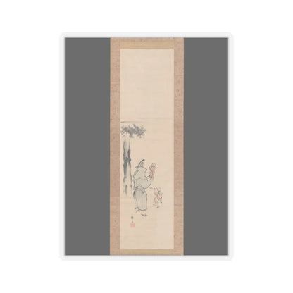 Teisai Hokuba - Puppeteer - 19th century v1 - STICKER Vinyl Kiss-Cut Decal