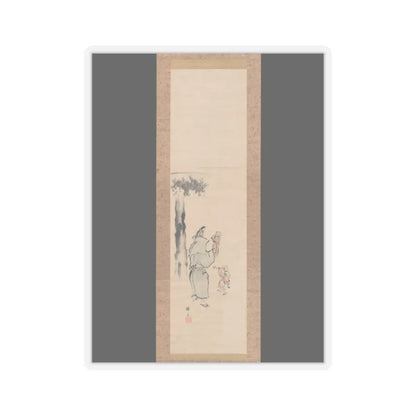 Teisai Hokuba - Puppeteer - 19th century v1 - STICKER Vinyl Kiss-Cut Decal