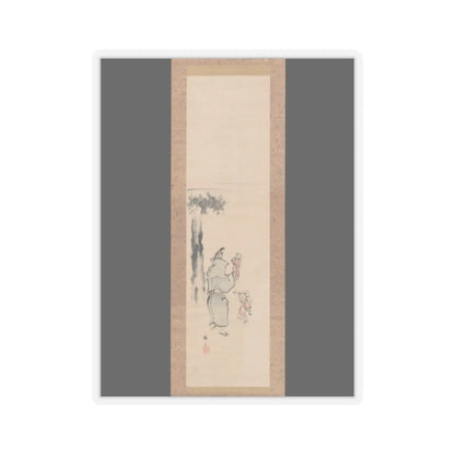 Teisai Hokuba - Puppeteer - 19th century v1 - STICKER Vinyl Kiss-Cut Decal