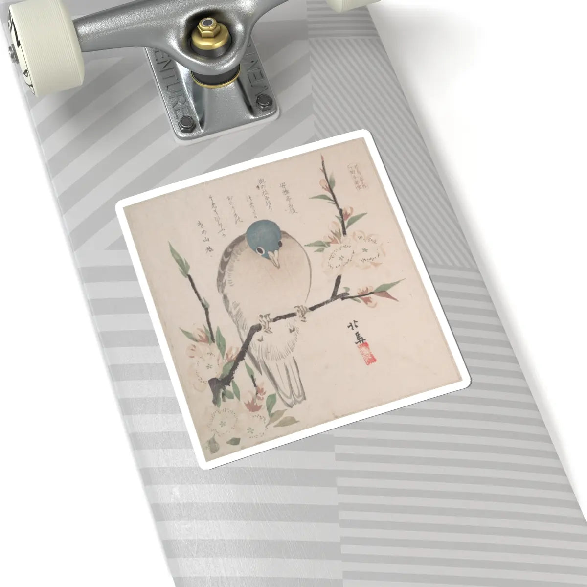 SKU:TSS-STICK-TSHKB-6X6-11 Sizes:6" × 6" Types:White