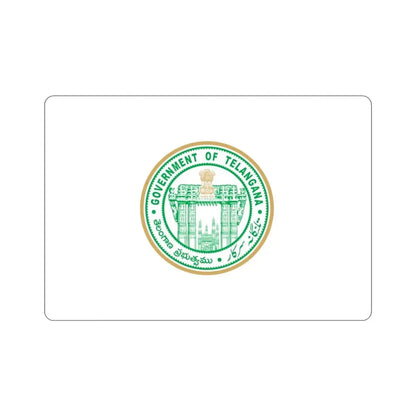 Telangana Flag (India) STICKER Vinyl Die-Cut Decal 3 Inch - The Sticker Space