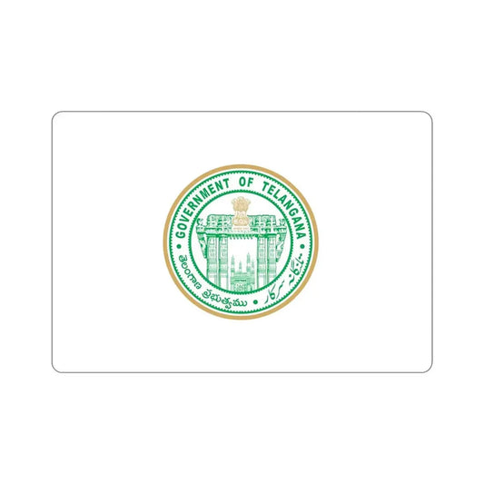 Telangana Flag (India) STICKER Vinyl Die-Cut Decal 6 Inch - The Sticker Space