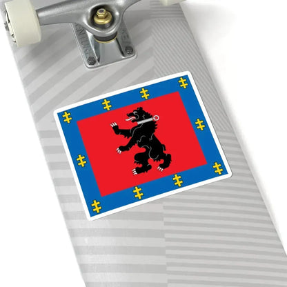 Telšiai County flag (Lithuania) STICKER Vinyl Kiss-Cut Decal - The Sticker Space