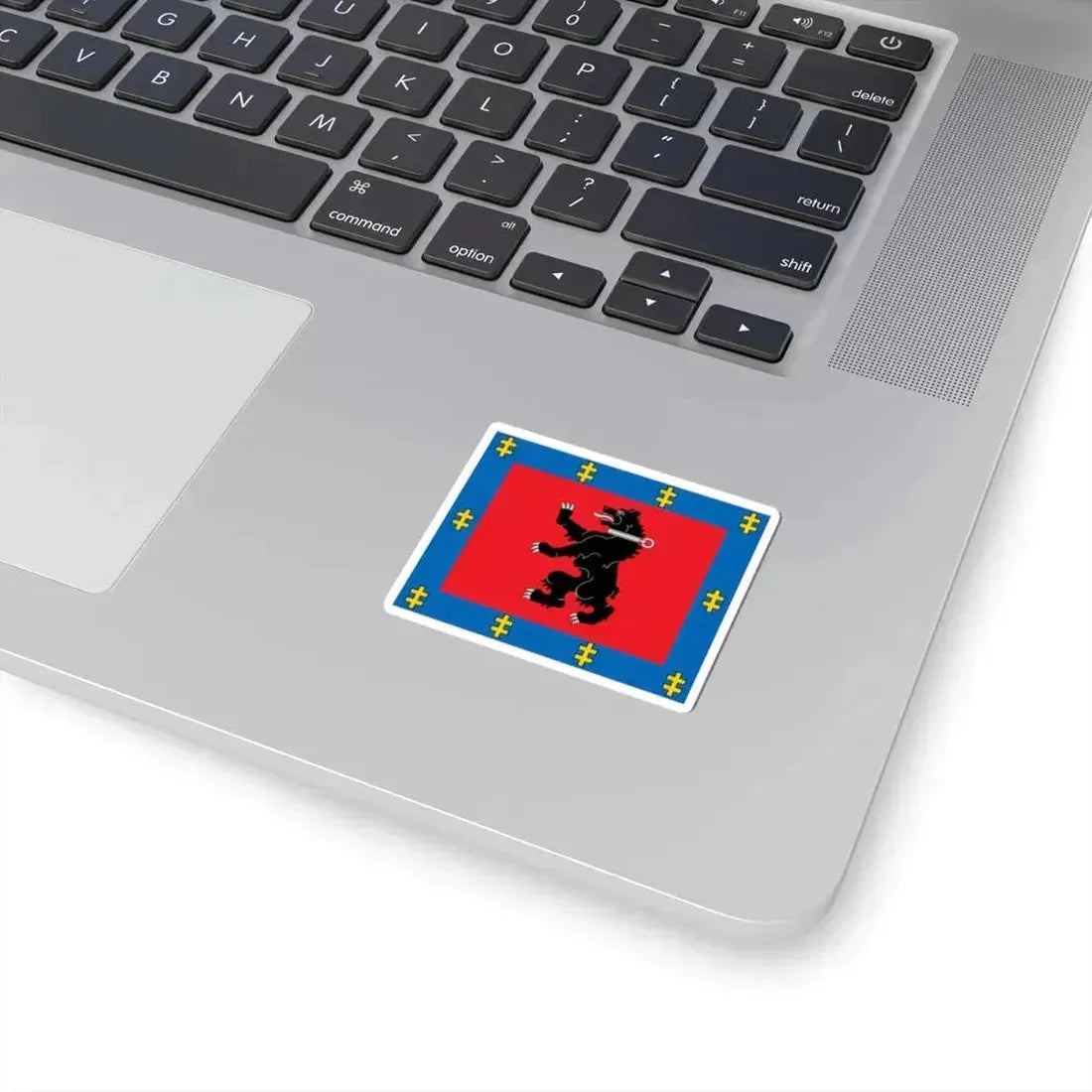 Telšiai County flag (Lithuania) STICKER Vinyl Kiss-Cut Decal - The Sticker Space