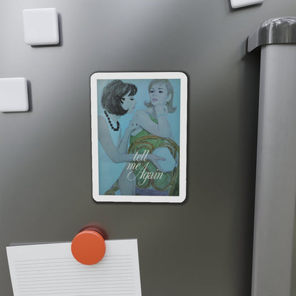 Tell me Again, Good Housekeeping, May 1964 (Magazine Illustration) Refrigerator Magnet-The Sticker Space