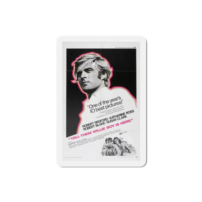 Tell Them Willie Boy Is Here 1969 Movie Poster Refrigerator Magnet 2 Inch - The Sticker Space