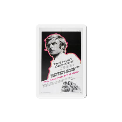 Tell Them Willie Boy Is Here 1969 Movie Poster Refrigerator Magnet 4 Inch - The Sticker Space