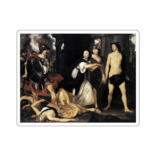 SKU:22833697495890606197 Sticker types:White Shape:Die-Cut Sizes:2" × 2"
