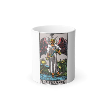 Temperance (Tarot Card) Color Changing Mug 11oz-11oz-The Sticker Space