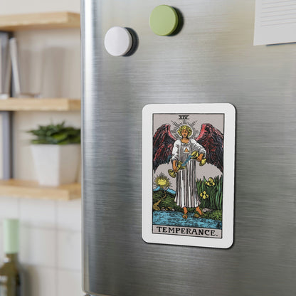 Temperance (Tarot Card) Die-Cut Magnet-The Sticker Space