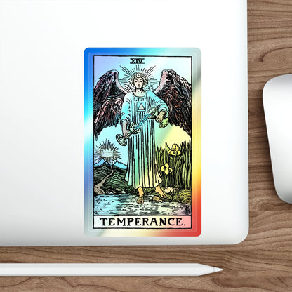 Temperance (Tarot Card) Holographic STICKER Die-Cut Vinyl Decal-The Sticker Space