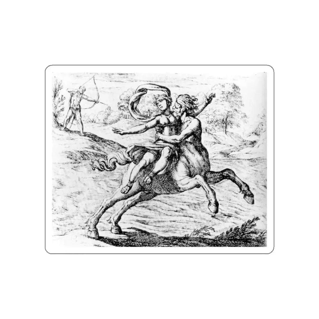 TEMPESTA, Antonio - Nessus and Deianira (Artwork) STICKER Vinyl Die-Cut Decal White Die-Cut 3 Inch - The Sticker Space