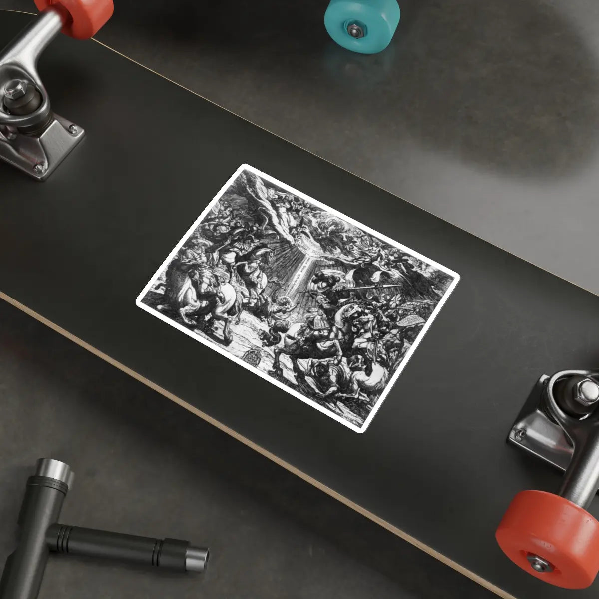 SKU:20141490681448695620 Sticker types:White Shape:Die-Cut Sizes:6" × 6"