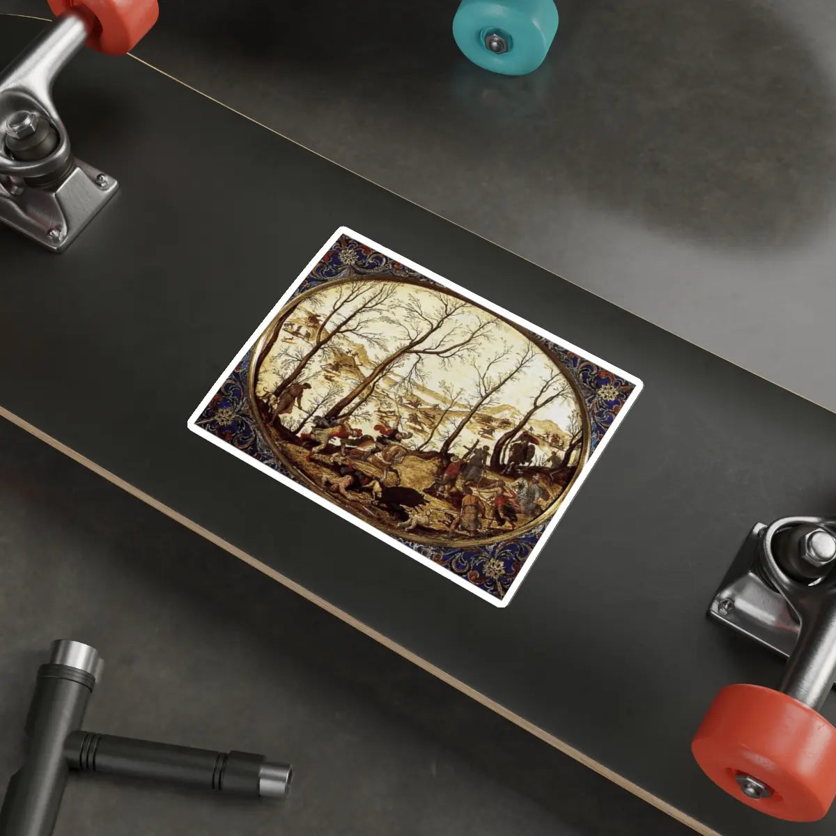 SKU:75510926154871760070 Sticker types:White Shape:Die-Cut Sizes:6" × 6"
