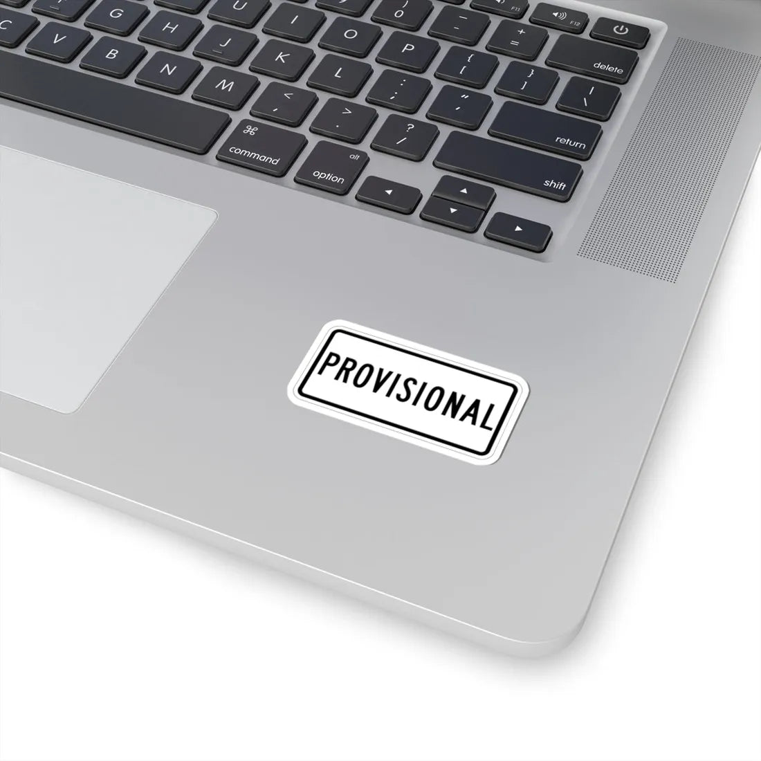 Temporary plate es (Puerto Rico) (Road Sign) STICKER Vinyl Kiss-Cut Decal - The Sticker Space