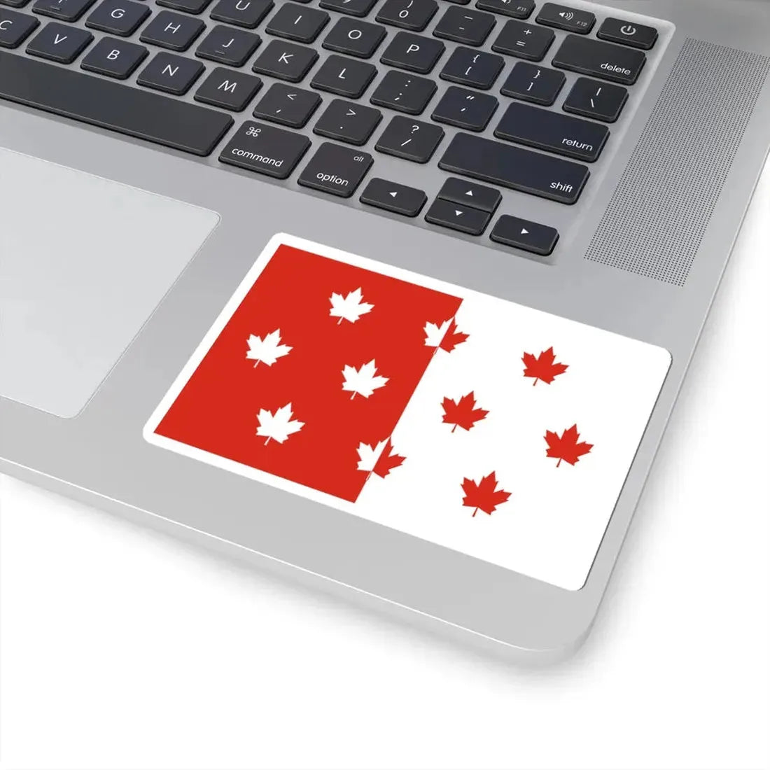 Ten Leaves Flag Proposal (Canada) STICKER Vinyl Kiss-Cut Decal - The Sticker Space