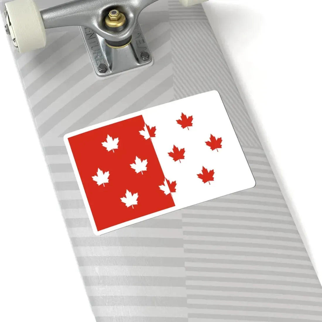 Ten Leaves Flag Proposal (Canada) STICKER Vinyl Kiss-Cut Decal - The Sticker Space