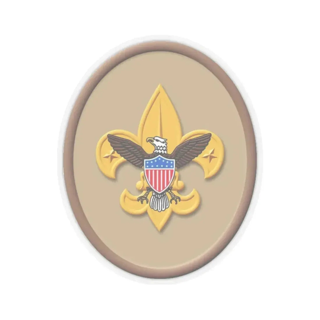 Tenderfoot (Boy Scout Merit Badge) STICKER Vinyl Kiss-Cut Decal 2 Inch Transparent - The Sticker Space