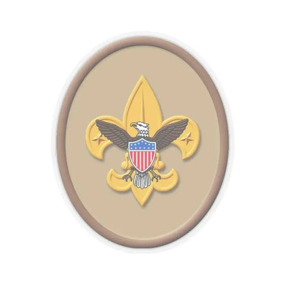 Tenderfoot (Boy Scout Merit Badge) STICKER Vinyl Kiss-Cut Decal 3 Inch Transparent - The Sticker Space