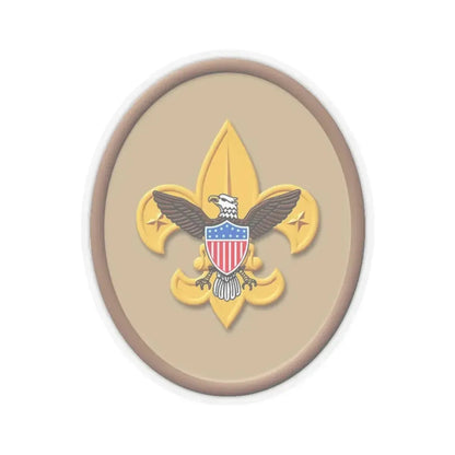 Tenderfoot (Boy Scout Merit Badge) STICKER Vinyl Kiss-Cut Decal 4 Inch Transparent - The Sticker Space