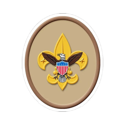 Tenderfoot (Boy Scout Merit Badge) STICKER Vinyl Kiss-Cut Decal 4 Inch White - The Sticker Space