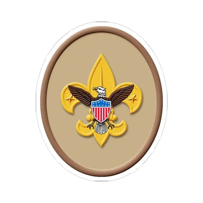 Tenderfoot (Boy Scout Merit Badge) STICKER Vinyl Kiss-Cut Decal 6 Inch White - The Sticker Space