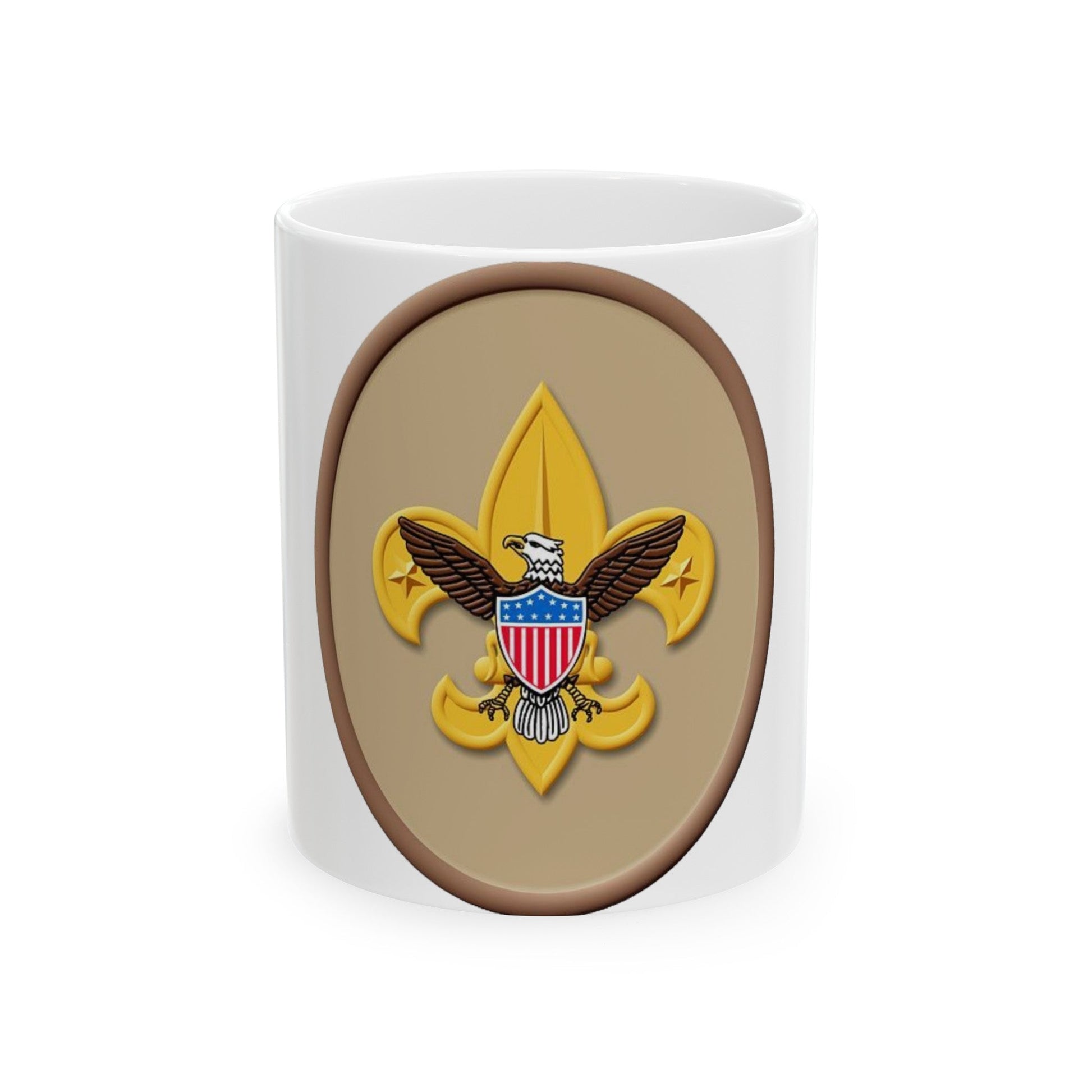 Tenderfoot (Boy Scout Merit Badge) White Coffee Mug-11oz-The Sticker Space