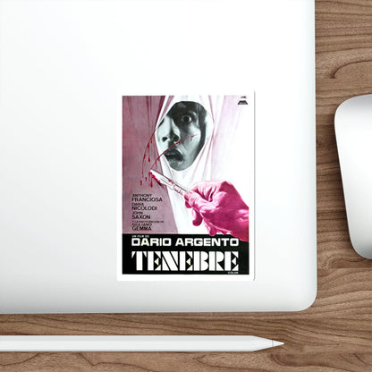 TENEBRE (2) 1982 Movie Poster STICKER Vinyl Die-Cut Decal-The Sticker Space