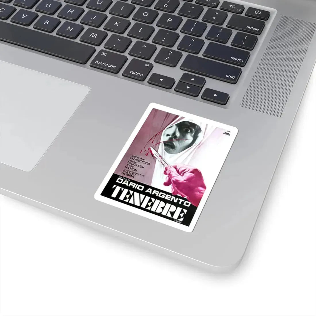 TENEBRE (2) 1982 Movie Poster - STICKER Vinyl Kiss-Cut Decal - The Sticker Space