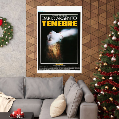 TENEBRE (BELGIAN) 1982 - Paper Movie Poster-The Sticker Space