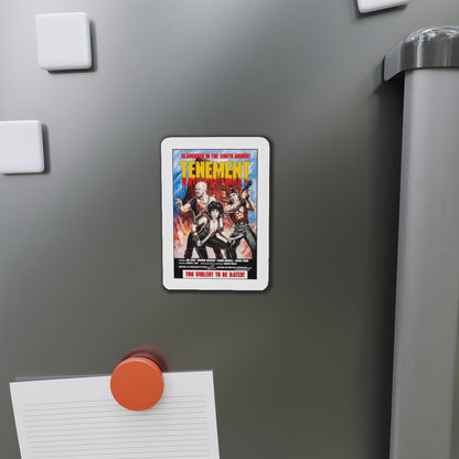 TENEMENT (GAME OF SURVIVAL) 1985 Movie Poster - Refrigerator Magnet-The Sticker Space