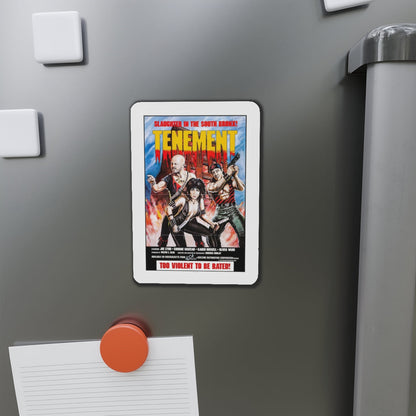 TENEMENT (GAME OF SURVIVAL) 1985 Movie Poster - Refrigerator Magnet-The Sticker Space