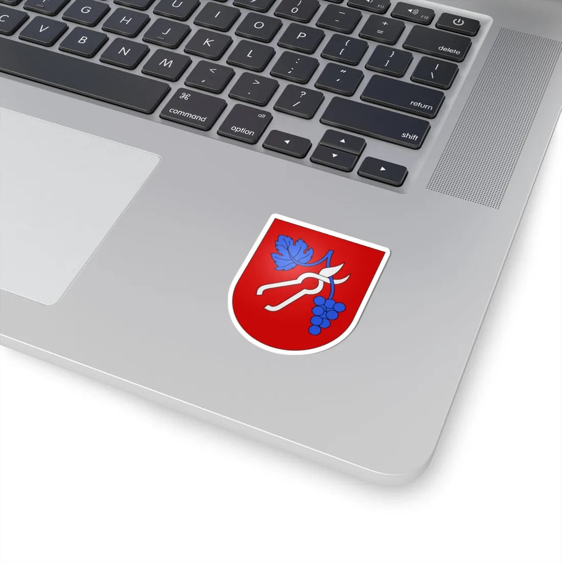Tenero-Contra-coat of arms (Switzerland) (Coat of Arms) STICKER Vinyl Kiss-Cut Decal - The Sticker Space