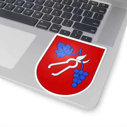 Tenero-Contra-coat of arms (Switzerland) (Coat of Arms) STICKER Vinyl Kiss-Cut Decal - The Sticker Space