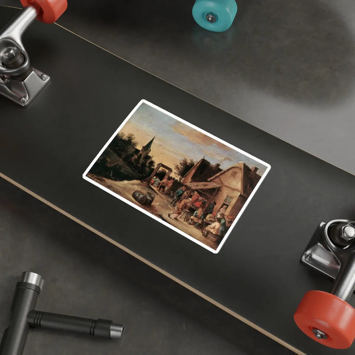 SKU:29207014149931797287 Sticker types:White Shape:Die-Cut Sizes:6" × 6"