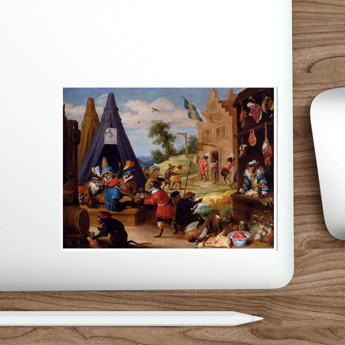 SKU:27911999983759677776 Sticker types:White Shape:Die-Cut Sizes:6" × 6"