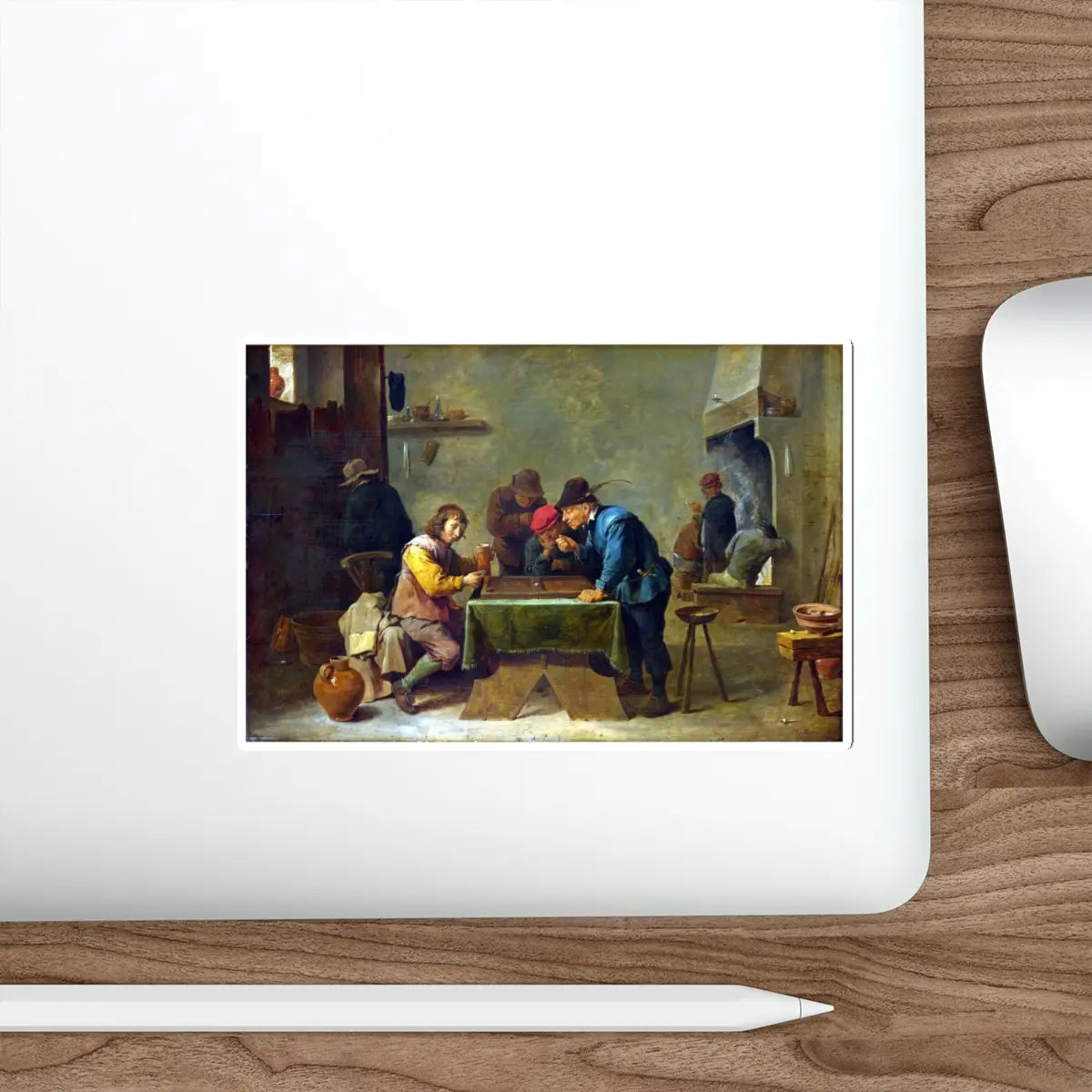 SKU:12825179328766411953 Sticker types:White Shape:Die-Cut Sizes:5" × 5"