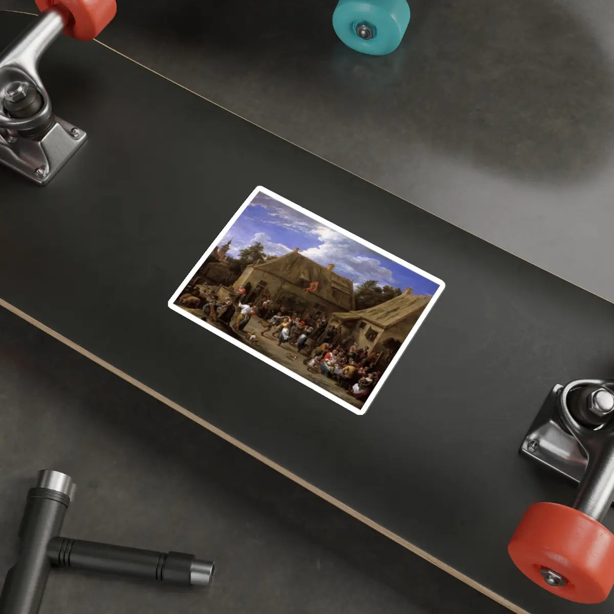 SKU:27590874262098046118 Sticker types:White Shape:Die-Cut Sizes:5" × 5"