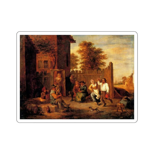 SKU:16505561953190771873 Sticker types:White Shape:Die-Cut Sizes:2" × 2"