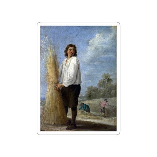 TENIERS, David the Younger - Summer (Artwork) STICKER Vinyl Die-Cut Decal-White-The Sticker Space