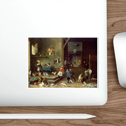 SKU:24966790273314703953 Sticker types:White Shape:Die-Cut Sizes:5" × 5"