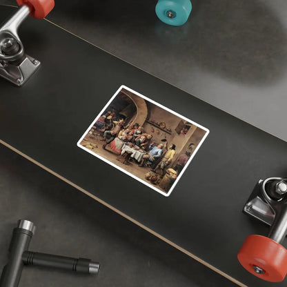 SKU:23127605290270900020 Sticker types:White Shape:Die-Cut Sizes:5" × 5"