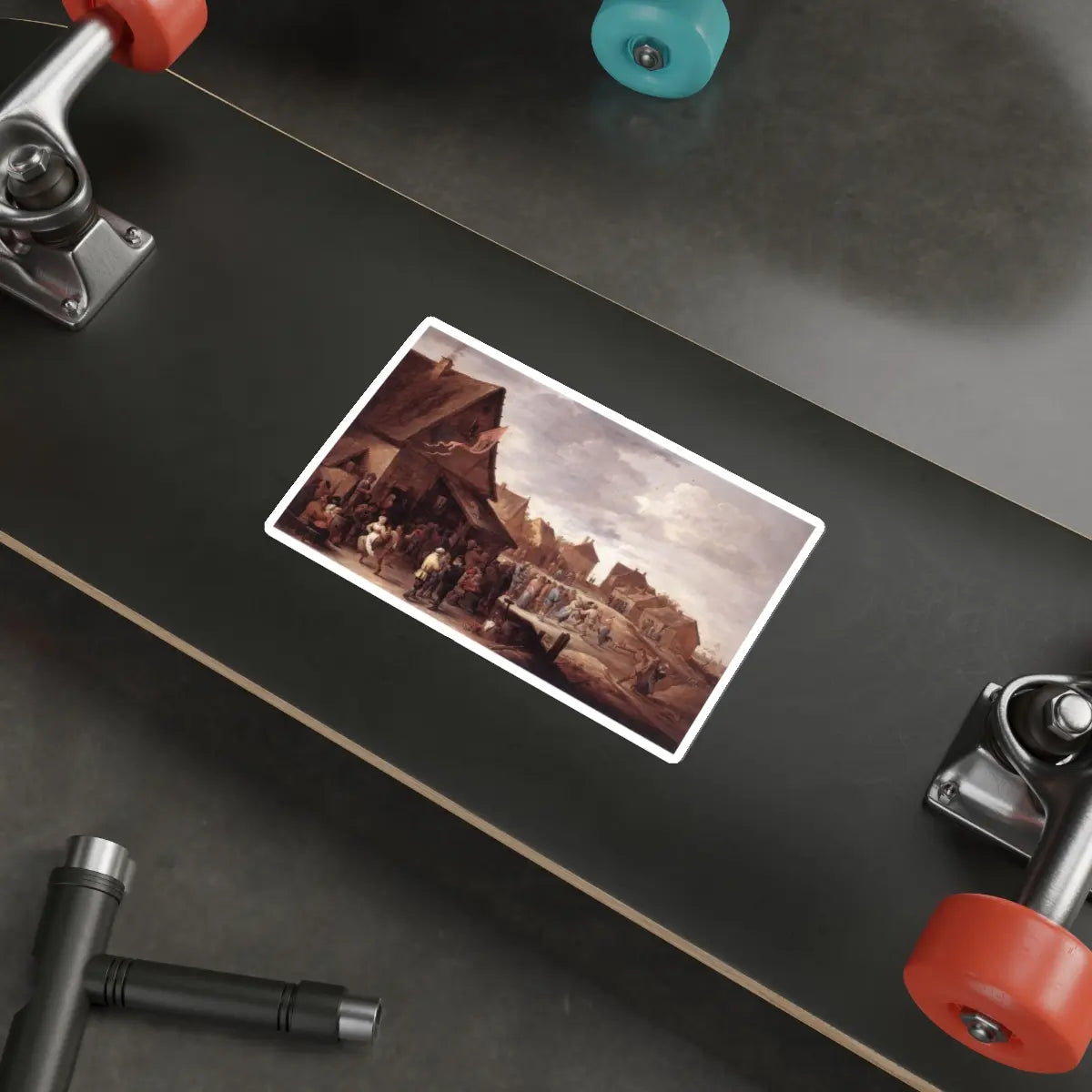 SKU:83632121743572011825 Sticker types:White Shape:Die-Cut Sizes:6" × 6"