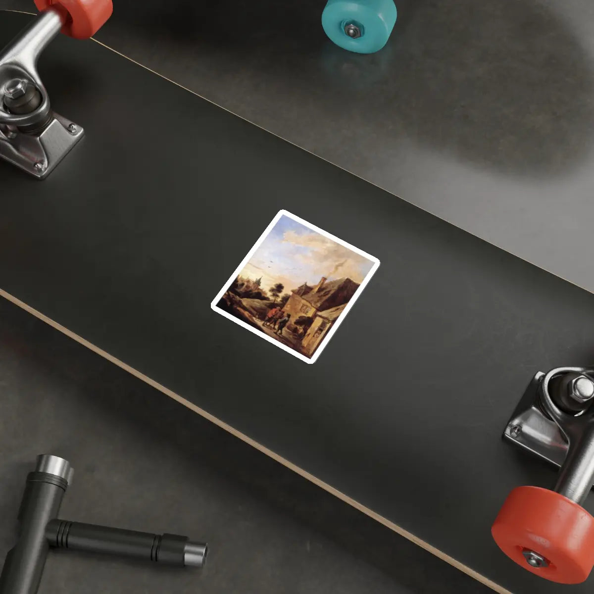 SKU:84653765682976895950 Sticker types:White Shape:Die-Cut Sizes:3" × 3"