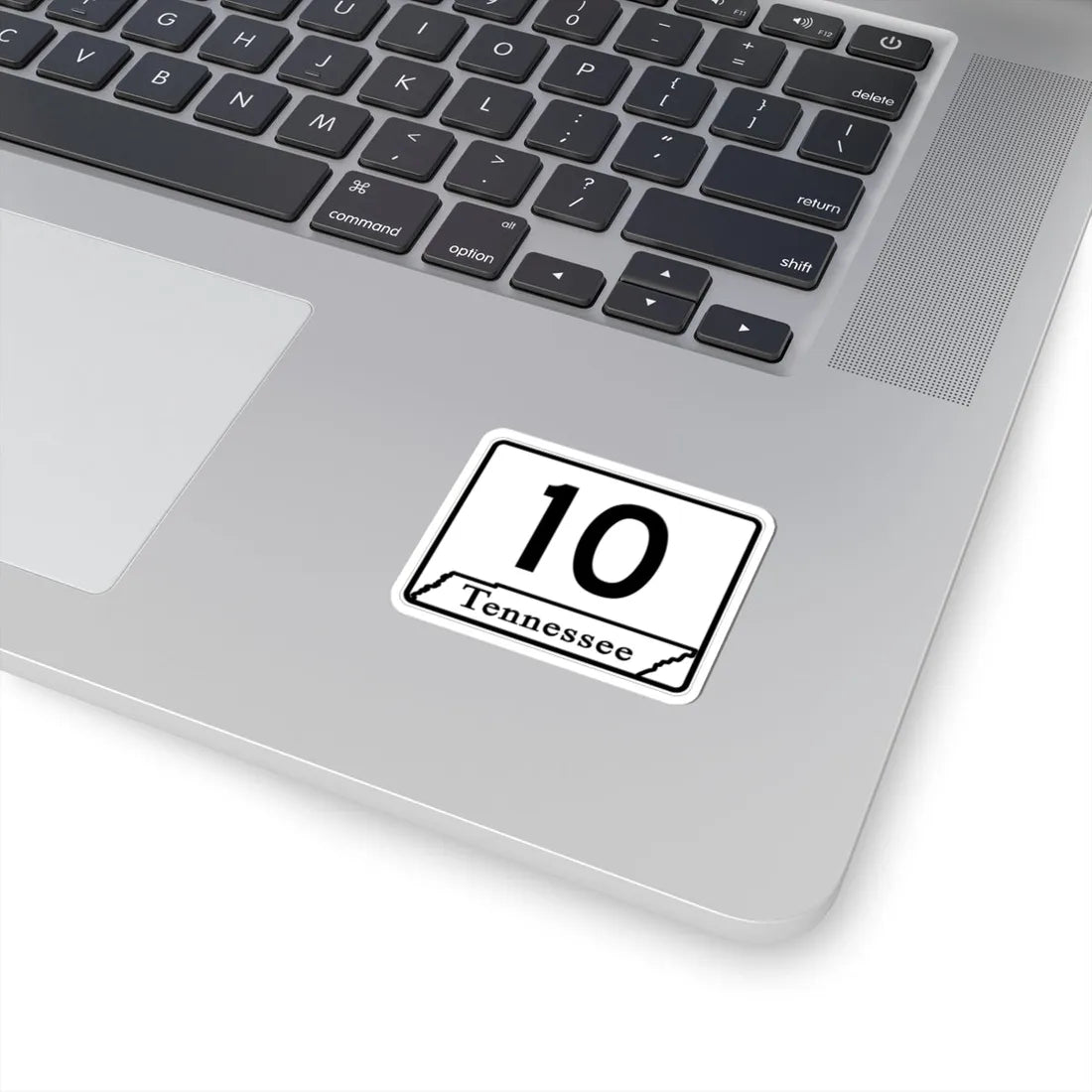 Tennessee 10 (Tennessee) (Road Sign) STICKER Vinyl Kiss-Cut Decal - The Sticker Space