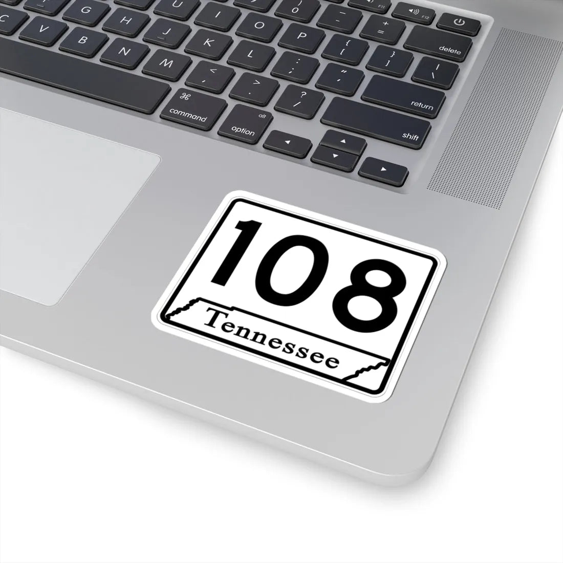 Tennessee 108 (Tennessee) (Road Sign) STICKER Vinyl Kiss-Cut Decal - The Sticker Space