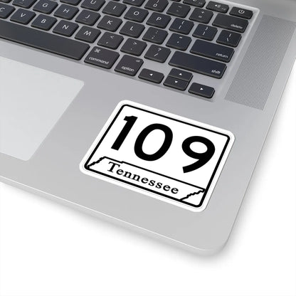 Tennessee 109 (Tennessee) (Road Sign) STICKER Vinyl Kiss-Cut Decal - The Sticker Space