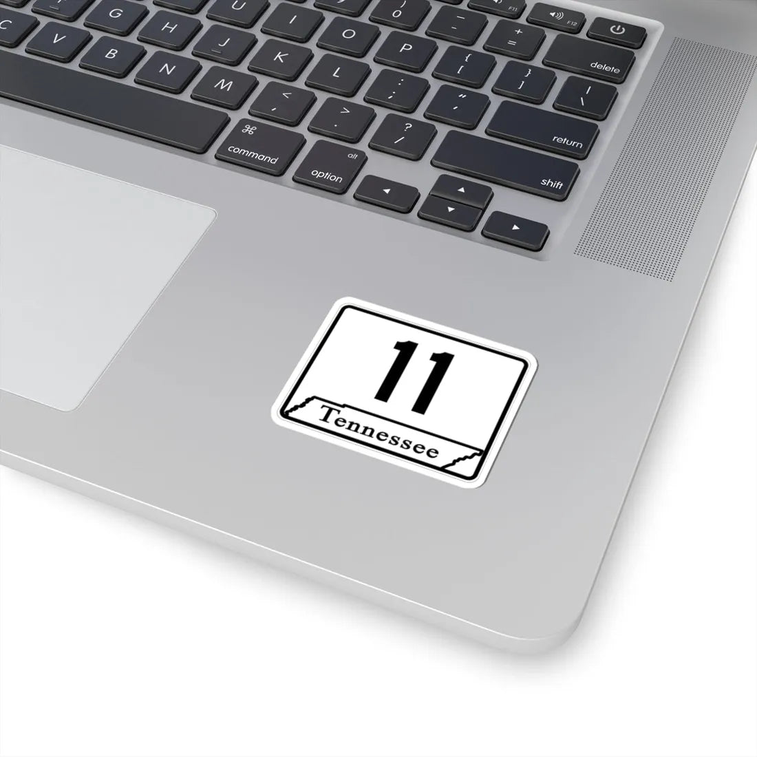 Tennessee 11 (Tennessee) (Road Sign) STICKER Vinyl Kiss-Cut Decal - The Sticker Space