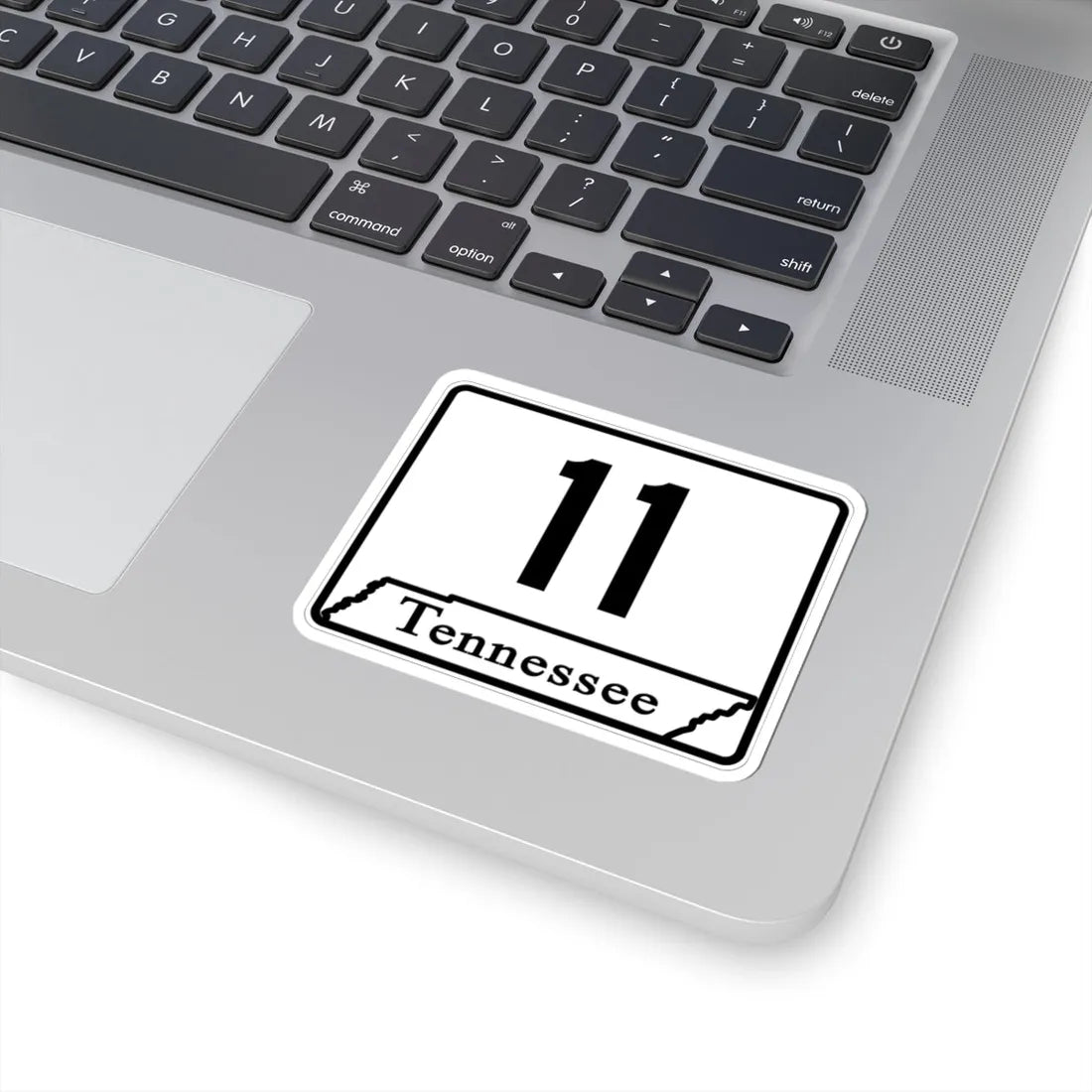 Tennessee 11 (Tennessee) (Road Sign) STICKER Vinyl Kiss-Cut Decal - The Sticker Space